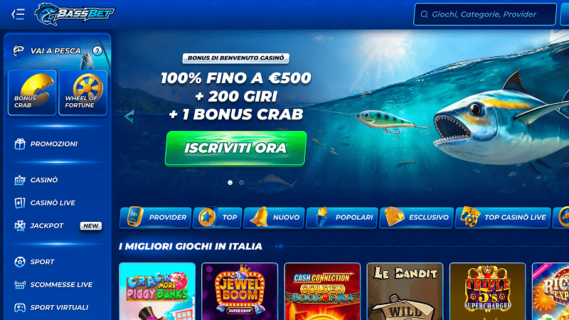 Bassbet casino online non AAMS